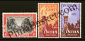 #YP05 1951 Complete Year Pack Mint MNH INDIA - Full Set (3 Stamps )