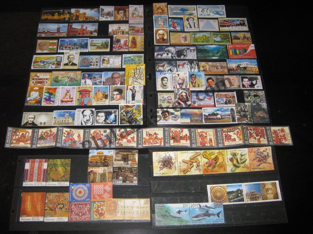 #YP62 2009 Complete Year Pack Mint MNH "Official" INDIA - Full Set (107 Stamps )