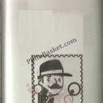 #ASL01 - I Am Philatelist - Beautiful Golden Matel Stiker - INDIA - 2023