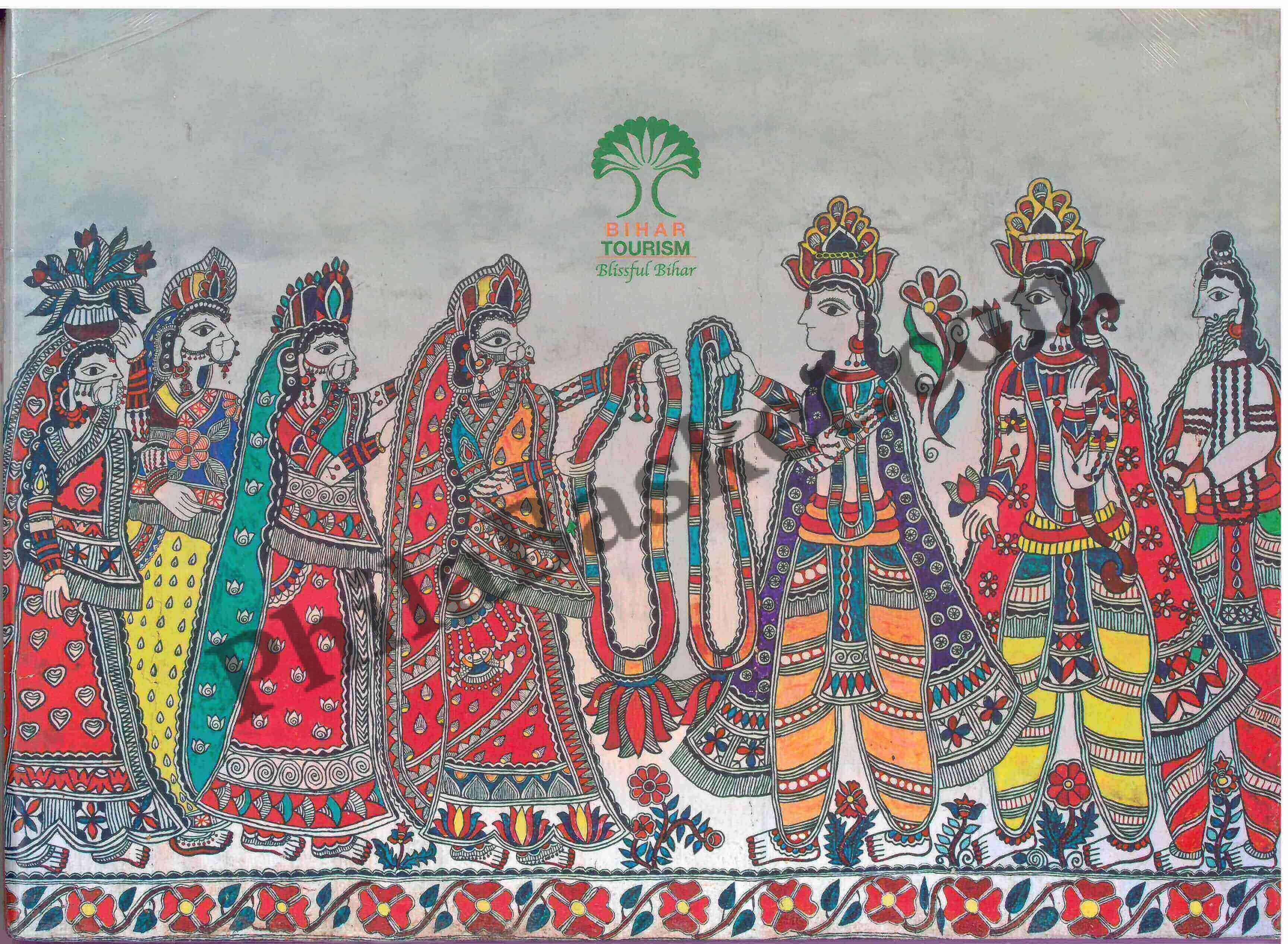 #ASL14 - Beautiful Book on Eternal Spiritual Destinations - Ramayana Circuit by Bihar Tourism 2022 (Very Ltd. Qty) - India - 01 Jun 2022