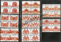 #BK1917 - Historical Gates of indian Forts and Monuments- Block of four (Set of 8) India MNH - 2019