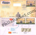 #CU2040 - Commercial Used Hemchandra Vikramaditya -First Day Cover FDC With Delivery Post mark - India MNH - 07 Oct 2023