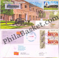 #CU2042 - Commercial Used 125th Anniversary of the Scindia School -First Day Cover FDC With Delivery Post mark - India MNH - 21 Oct 2023