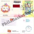 #CU2102 (MS) - Commercial Used India Israel Joint Issue ( Holi - Purim Festival ) - Miniature Sheet First Day Cover (MSFDC) FDC With Delivery Post mark - India MNH - 11 Feb 2025