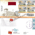 #CU2164 (B) - Commercial Used 100 Years of India Security Press, Nashik - Block of four First Day Cover FDC with Delivery Post mark - India - 08 Mar 2026