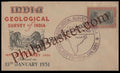 #FDC04 - Geological Survey of India - First Day Cover - 1951 - Buy India Stamp - PhilaBasket.Com