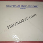 #FDC10 - Stamp Centenary- with India Post VIP Envelop (Very Rare) - First Day Cover 1954 - PhilaBasket.Com