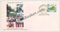 #FDC1025 - Youth Hostels Association of India - First Day Cover - 1998 (Blue Cancellation)
