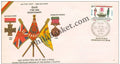 #FDC1026 - Fourth Battalion Brigade of The Guards(1 Rajput ) Bicentenary - First Day Cover - 1998 (Blue Cancellation)