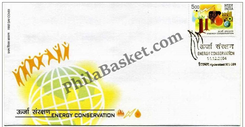 #FDC1285 - Energy Conservation - First Day Cover - 2004