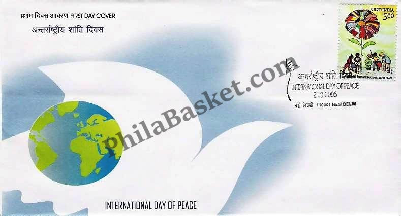 #FDC1304 - International Day of Peace - First Day Cover - 2005