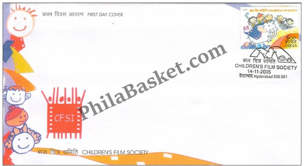 #FDC1314 - ChildrenS Film Society - First Day Cover - 2005