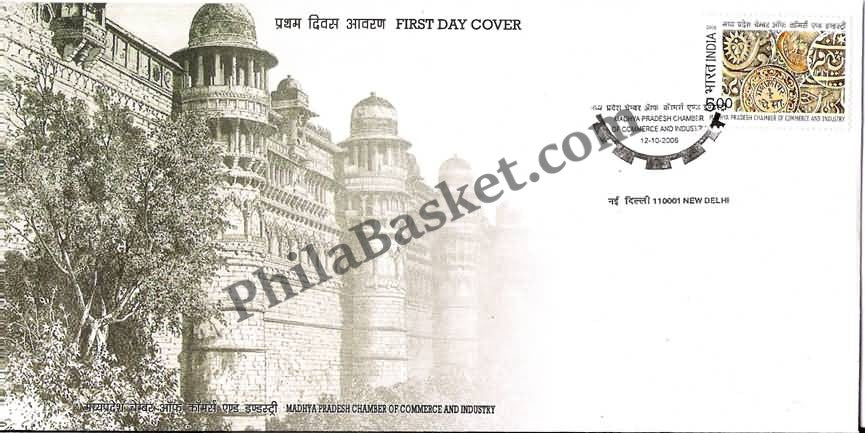 #FDC1360 - Madhya Pradesh Chamber of Commerce  - First Day Cover 2006