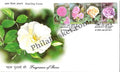 #FDC1374 - Fragrance of Roses (Setenant horizontal strip) - First Day Cover 2007