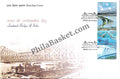 #FDC1387 - Landmark Bridges of India (Setenant strip) - First Day Cover 2007