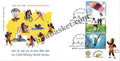 #FDC1393 - 4Th Cism Military World Games (Set of 3 Setenant Stamp) - First Day Cover 2007