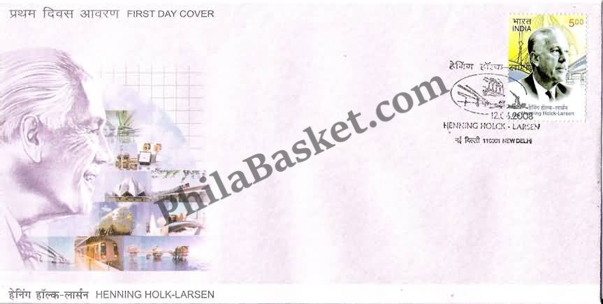#FDC1419 - Henning Holck- Larsen - First Day Cover - 2008