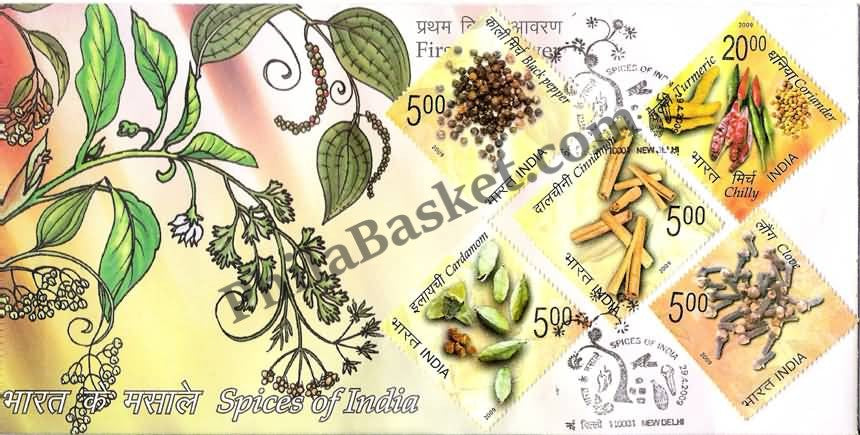 #FDC1477 - Spices of India - First Day Cover - 2009