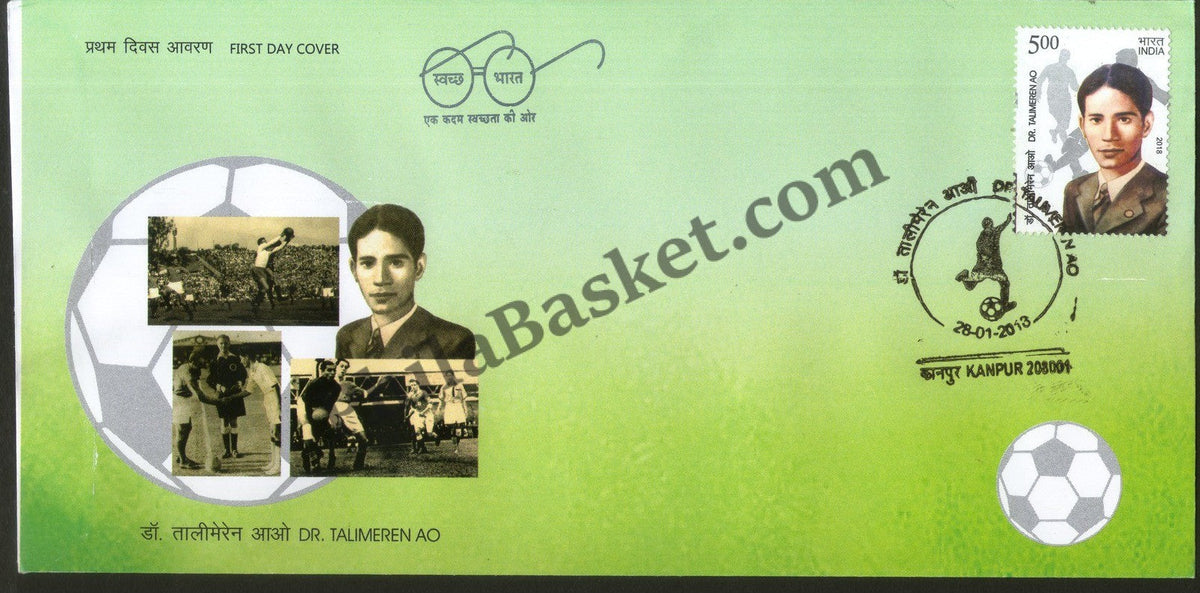 #FDC1865 - Dr Talimeren AO - First Day Cover - India - 28 Jan 2018