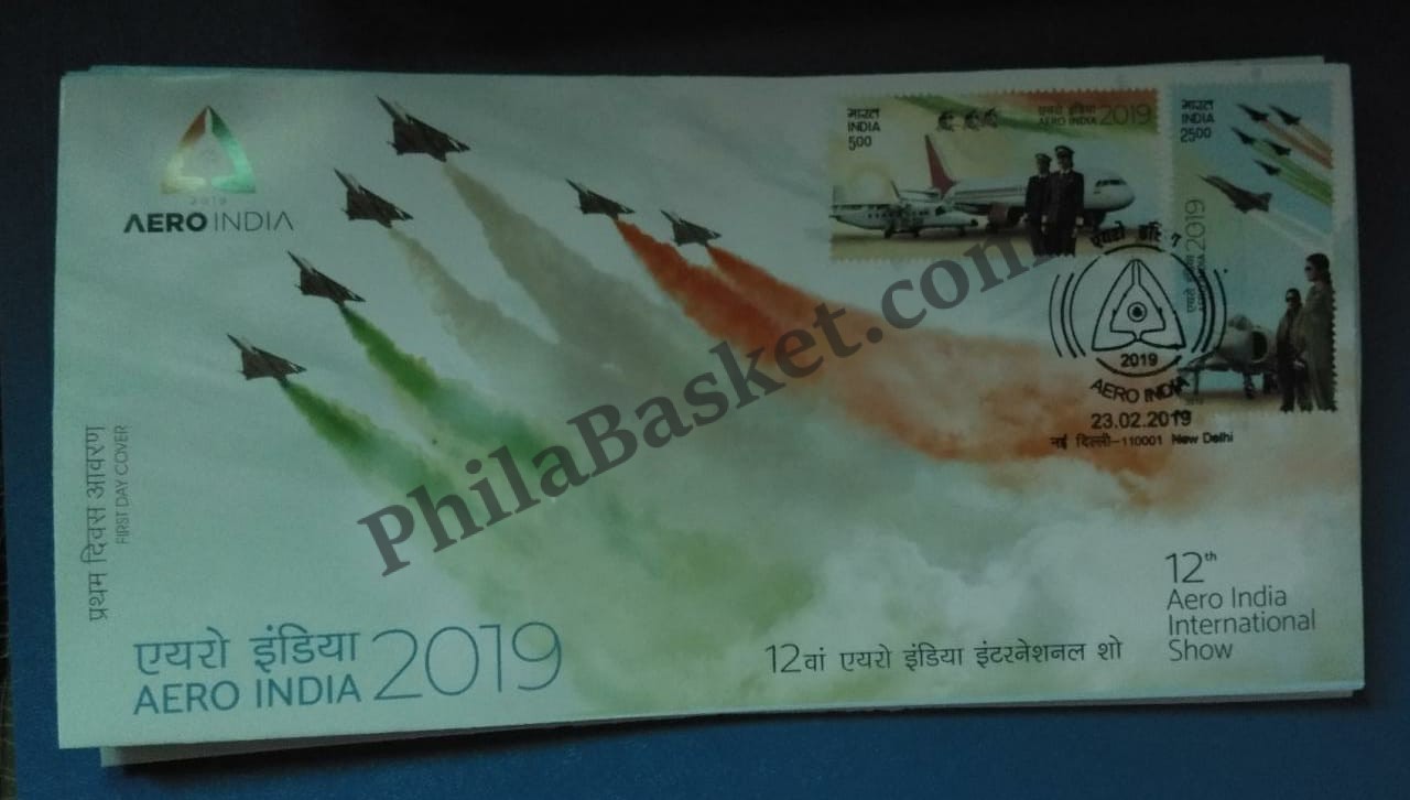 #FDC1918 - Aero India 2019 - First Day Cover 23/Feb/19