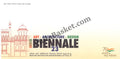 #FDC2049 (B) - India Art Architecture Design Biennale 2023 - Blank First Day Cover FDC - India MNH - 08 Dec 2023