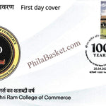 #FDC2169 (P) - Centenary Year of Shri Ram College of Commerce - Place Cancellation - First Day Cover FDC - India - 25 Apr 2026