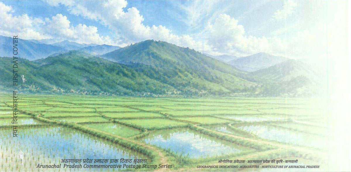 #FDC2175 (B) - Arunachal Pradesh Commemorative Postage Series - Flora - First Day Cover Blank FDC - India - 17 Jul 2026