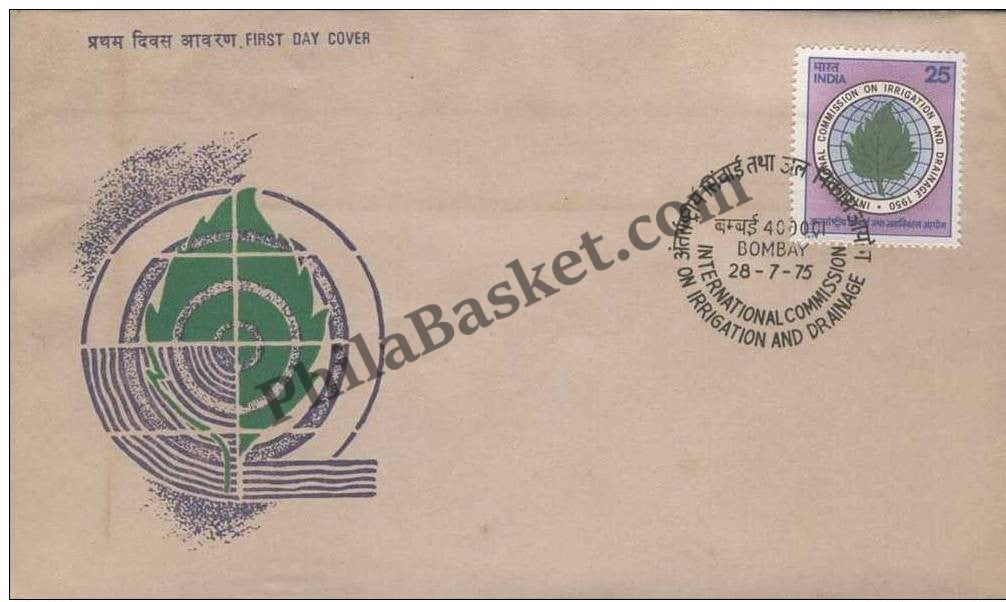 #FDC283 - Irrigation and Drainage - First Day Cover - 1975