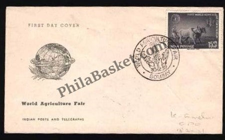 #FDC29 - World Agriculture Fair - First Day Cover - 1959 - PhilaBasket.Com
