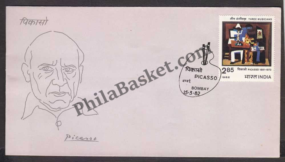 #FDC463 - Pablo Picasso - First Day Cover - 1982