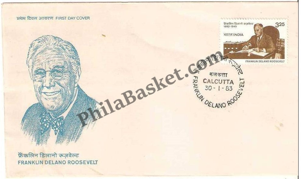 #FDC488 - Franklin D. Roosevelt - First Day Cover - 1983