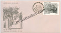 #FDC556 - Indira Gandhi Death Anniversary (White) - First Day Cover 1985