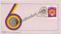 #FDC573 - Sixth Triennale - First Day Cover - 1986