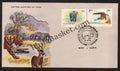 #FDC587 - Corbett National Park-Elephant - First Day Cover - 1986