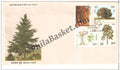 #FDC624 - Indian Trees - Chinar - First Day Cover - 1987