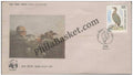 #FDC674 - Wild Life - Jerdons courser - First Day Cover - 1988
