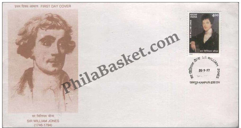 #FDC973 - Sir William Jones - First Day Cover - 1997