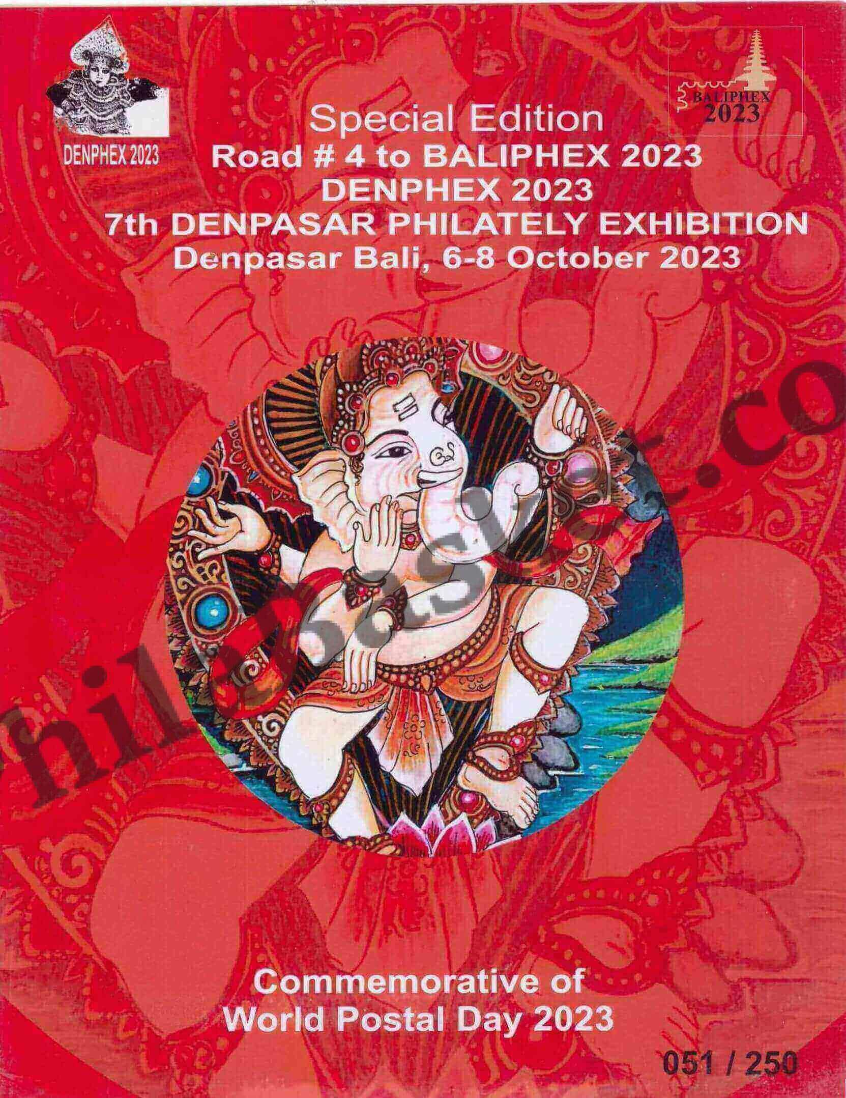 #FI93 - The Great Ramayana Rare Complete set (7 Sheet,4 MS, 7 FDC,6 Postcards) - Miniature on FDC - Indonesia - 23 Nov 2023