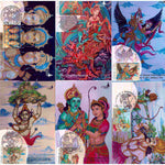 #FI93 - The Great Ramayana Rare Complete set (7 Sheet,4 MS, 7 FDC,6 Postcards) - Miniature on FDC - Indonesia - 23 Nov 2023