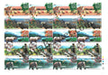 #FS1386-National Parks of India - Mix Setenant Sheet- FullSheet (Set of 5) India MNH - 2007