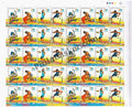 #FS1436-Iii Common Wealth Youth Games 2008 - Mix Setenant Sheet - FullSheet (Set of 4) India MNH - 2008