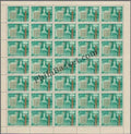 #FS144-Wheat Revolution- FullSheet  India MNH - 1968