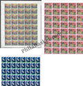 #FS1440-ChildrenS Day - 2008- FullSheet (Set of 3) India MNH - 2008