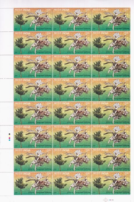 #FS1478 - Pterospermum Acerifolium- FullSheet India MNH - 2009