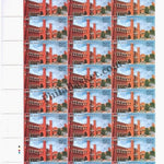 #FS1495-Indian Railway Stations - (Old Delhi, Chennai, Mumbai CTS, Howrah )- FullSheet (Set of 4) India MNH - 2009