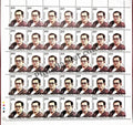 #FS1639-Shyama charan shukla- FullSheet India MNH - 2012