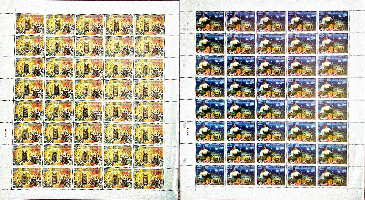 #FS1646-800th Urs of Ajmer- FullSheet (Set of 2) India MNH - 2012