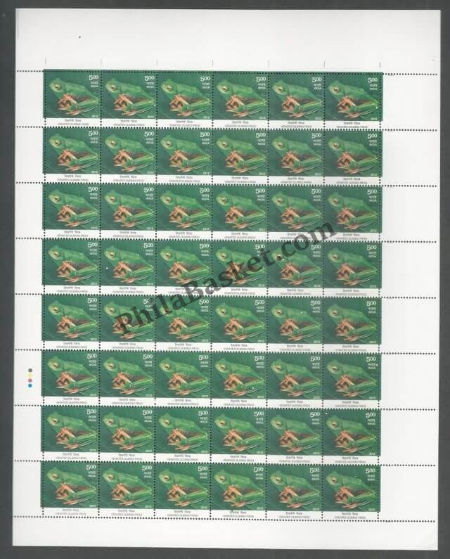 #FS1656-Endemic Species of Biodiversity Hotspots- FullSheet (Set of 4) India MNH - 2012