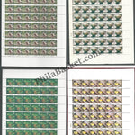 #FS1656-Endemic Species of Biodiversity Hotspots- FullSheet (Set of 4) India MNH - 2012