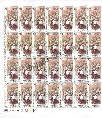 #FS1918-Indian Fashion - Sari in Myriad Forms - Series 2- FullSheet (Set of 4) India MNH - 2019